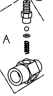 Conector-Rosca de Salida de agua hidrolavadora Craftop  GHW3400A