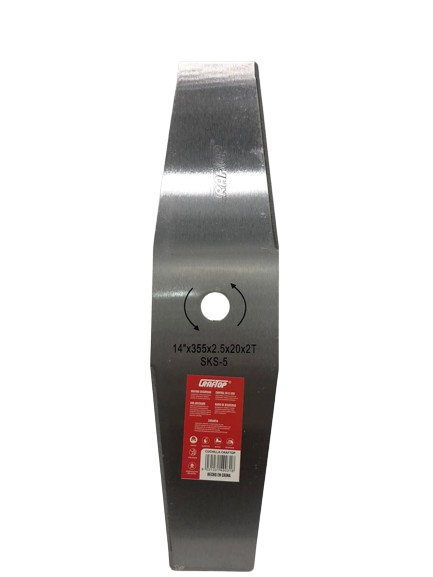 Cuchilla Craftop 14"x1"x2.5mm (Hueco grande 1plg)