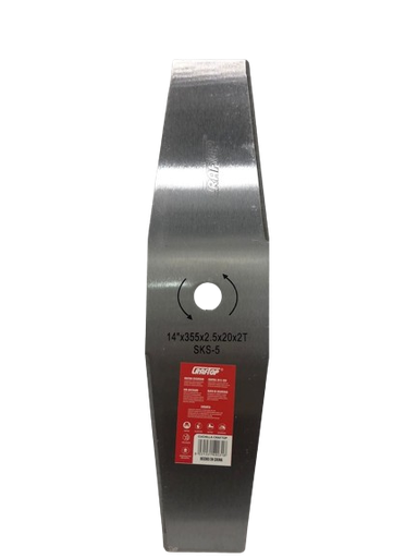 [C214x1] Cuchilla Craftop 14"x1"x2.5mm (Hueco grande 1plg)