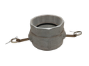 Acople Olary Aluminio  Hembra Rapido / Espiga Hembra Rosca 4 plg 