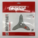 Cuchilla 3 Picos Craftop 3mm 12x1"