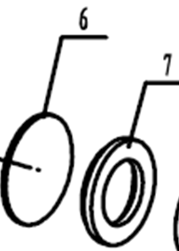 Juego Visor y empaque hidrolavadora Craftop  GHW3400A