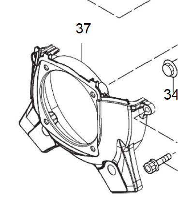 Cubierta De Volante B420H,BC420H,BC420HE
