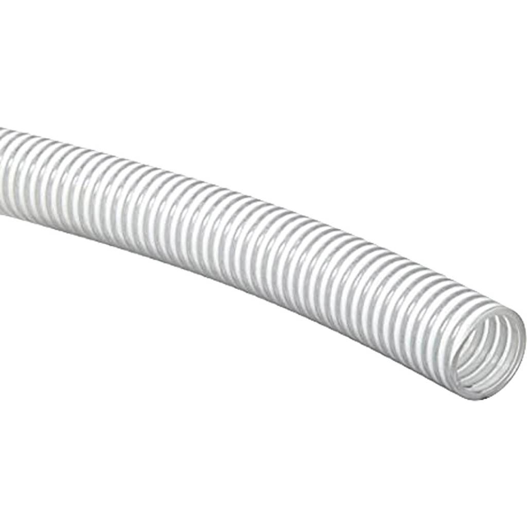 Manguera de Succión transparente 1.5" (43mm Ø) Espesor 2.5mm