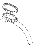 Conjunto Entrada Tanque (Empaque y Base)  MD9030