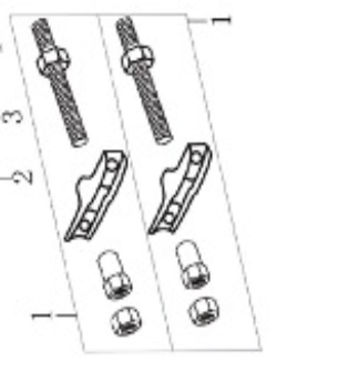 Juego Balancines Craftop 4 ruedas GLM21-CT196-H