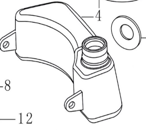 Tanque Combustible Craftop 4 ruedas GLM21-CT196-H