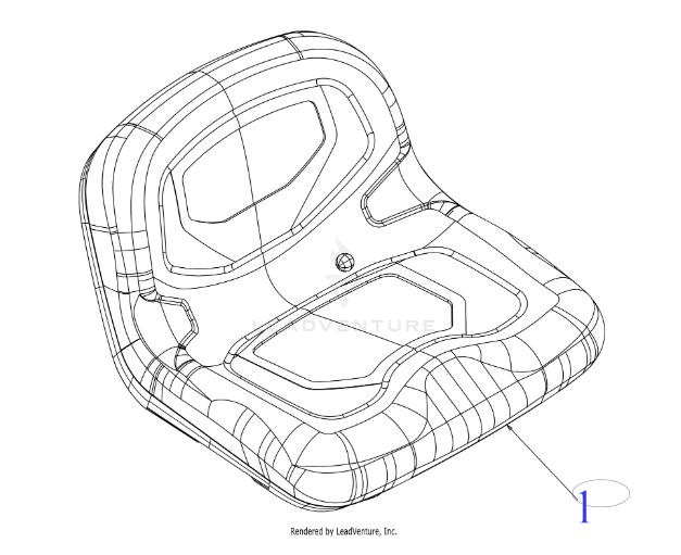 Asiento Tractor Troy Bilt