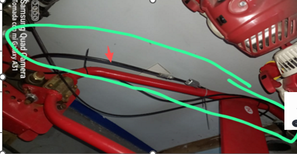 Cable Aceleracion Minicultivador NK105G-Z TYPE A