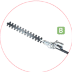 Acople Cortasetos Craftop NTMU430B  (26/7T)