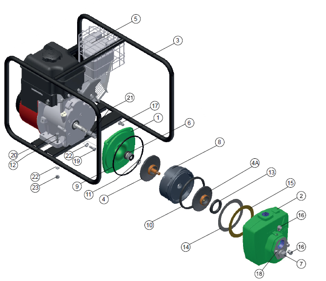 Bomba Agua 1.4X1 Barnes JET JG 1 65-2 HF (50mca) 