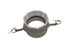 Acople Olary Aluminio  Hembra Rapido / Espiga Hembra Rosca 4 plg 