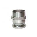 Acople Rapido Camlook tipo F 1.5"(Macho, rosca externa NPT)