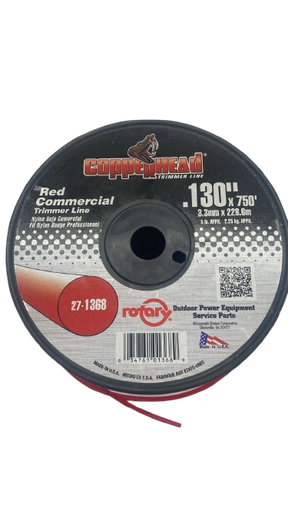 [1368RT] Rollo de nylon Rotary redondo profesional 3.3mm (228.6m)