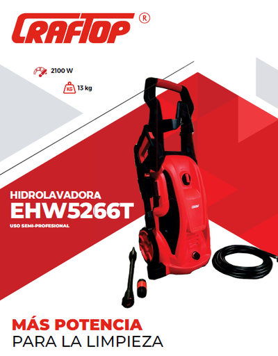 [EHW5266TMC] Hidrolavadora Craftop EHW5266T 