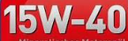 Etiqueta Aceite 15W-40