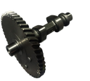 Arbol De Levas Completo 6.5HP,7HP NK170F Nk168FB GWP20,GWP20H2,GNK20WP,GHW2900A,GHW3400A,GE200,GNK30TP