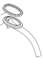 Conjunto Entrada Tanque (Empaque y Base)  MD9030
