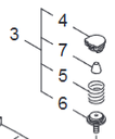 Soporte Base Motor Completo MD9030