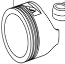 Piston Craftop 4 ruedas GLM21-CT196-H 