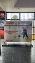 Exhibidor Grande Para Guadañas y Bombas 2.20m alto 2.40m de largo 56cm de ancho  (Medio Estandar)