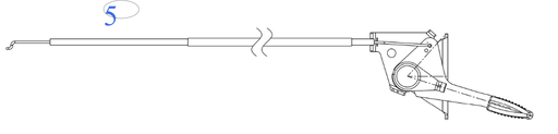 [MTD94604367A] Cable Acelerador Tractor Troy Bilt