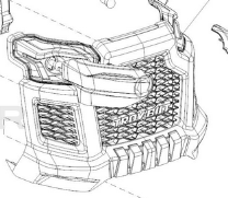 [MTD93105502] Parrilla Tractor Troy Bilt